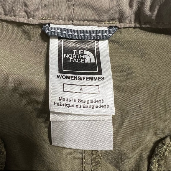 The North Face Women’s Cargo Hiking Capris Olive Green size 4 - Picture 8 of 10